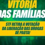 Marcha das Famílias barra julgamento do STF sobre legalização das drogas no Brasil